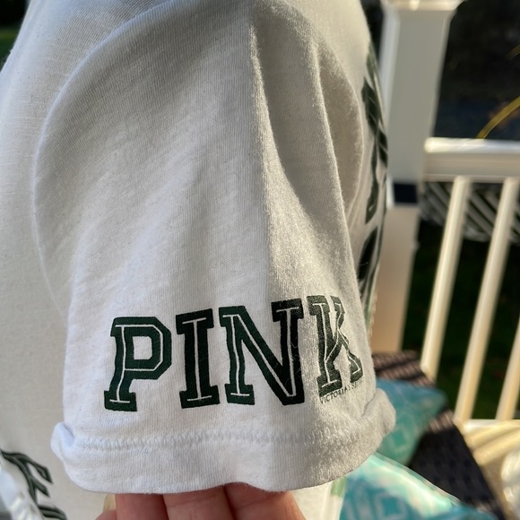 GUC Vintage Pink Victoria’s Secret/NFL NY Jets Tailgate Tee - Picture 7 of 11